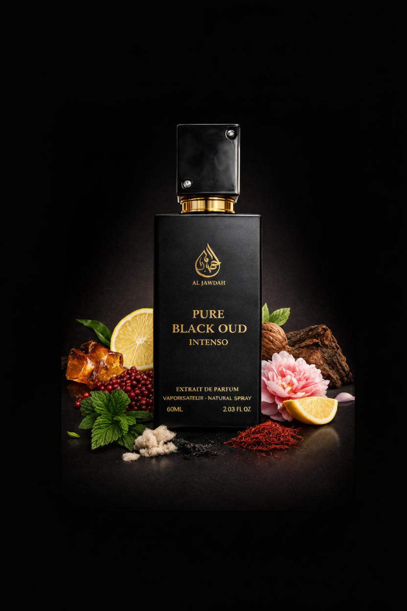 Pure Black Oud Intenso - Extrait de parfum by Al Jawdah 60 ML