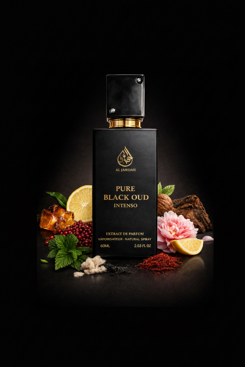 Pure Black Oud Intenso - Extrait de parfum by Al Jawdah 60 ML