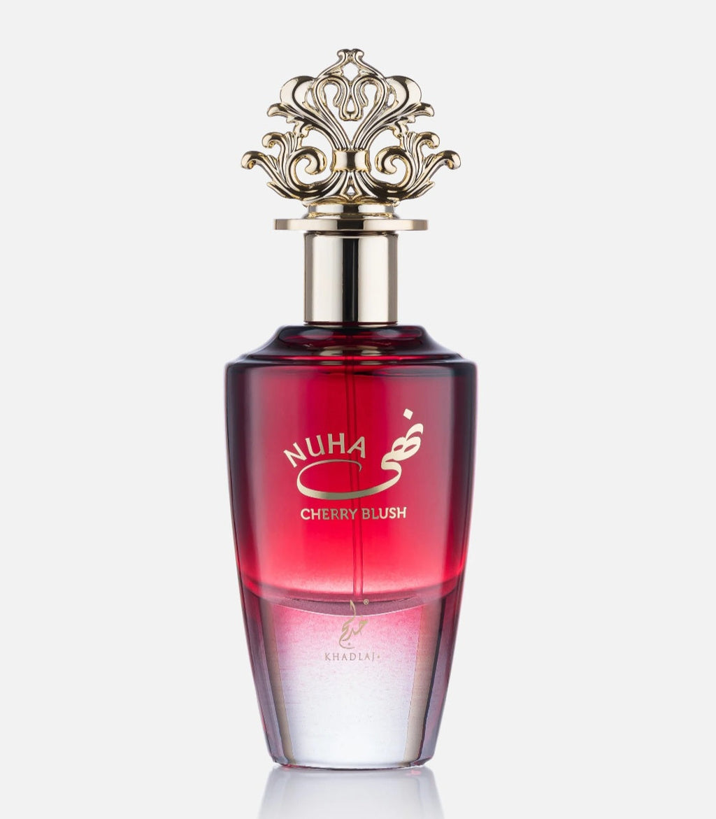 NUHA CHERRY BLUSH 85 ML EDP SPRAY FOR WOMEN BY KHADLAJ