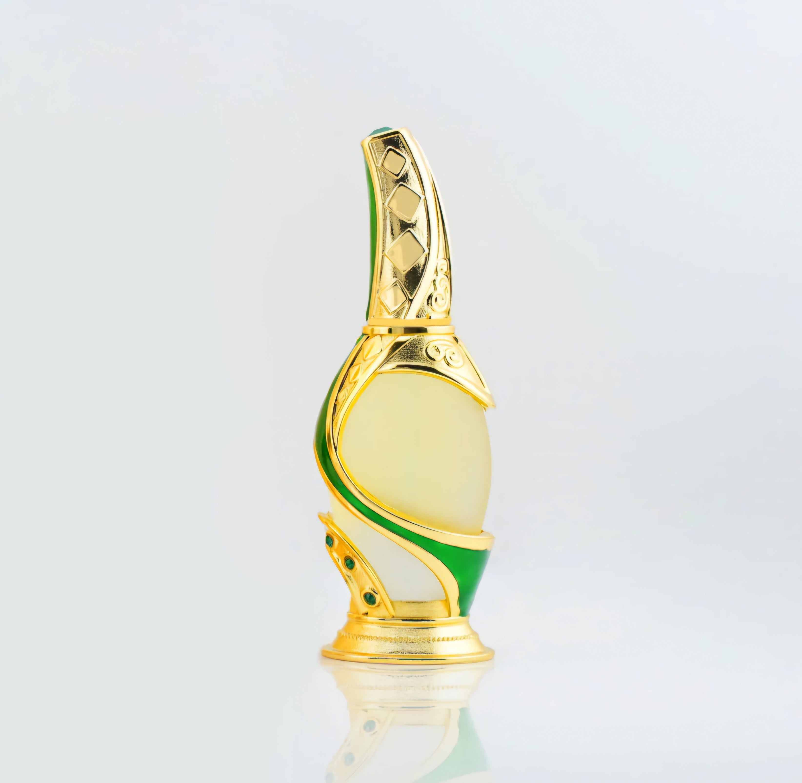 Rimaal Green 15 ML Perfume Oil by Khadlaj