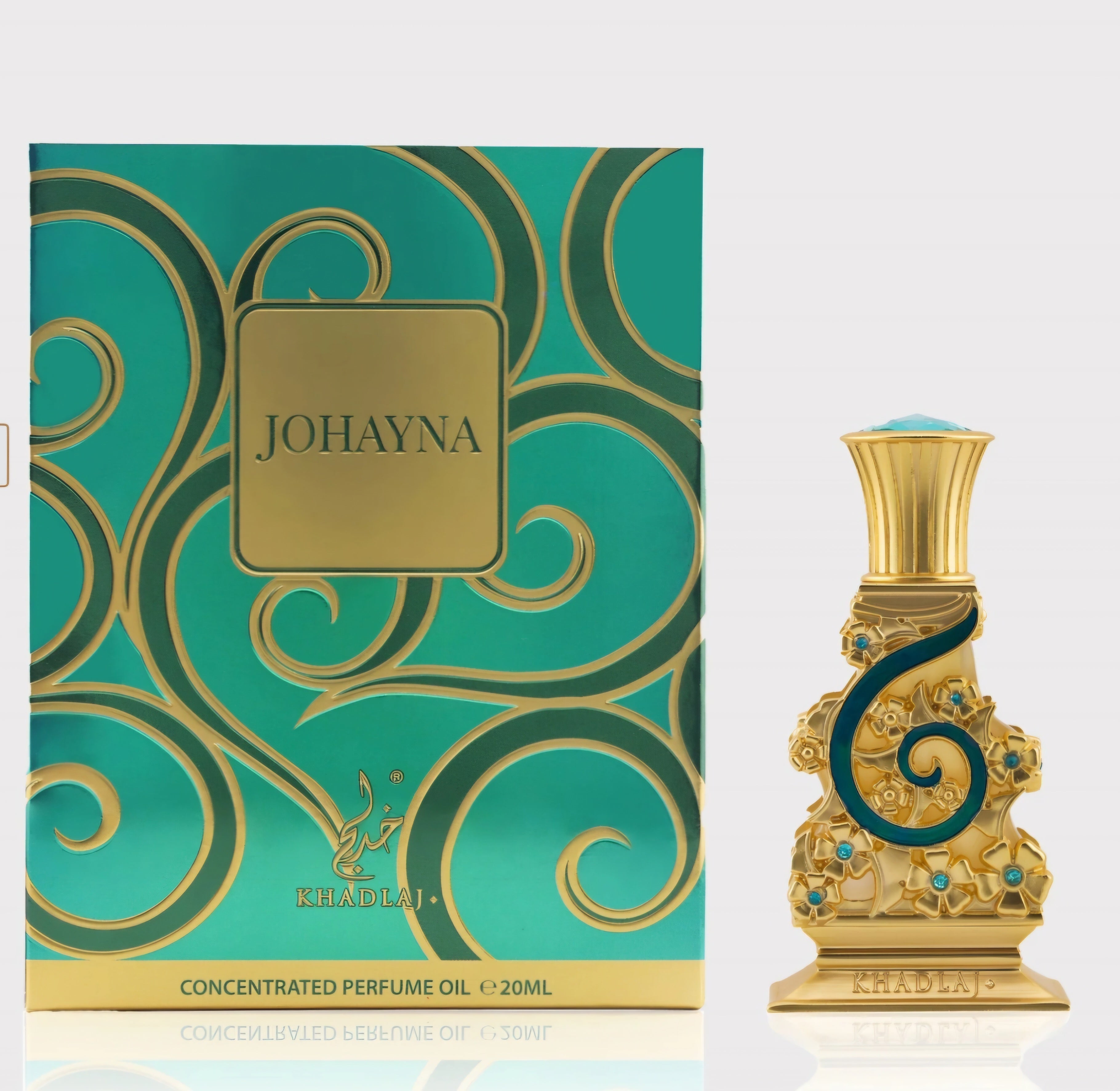 Johayna Green 20 ML Perfume Oil by Khadlaj